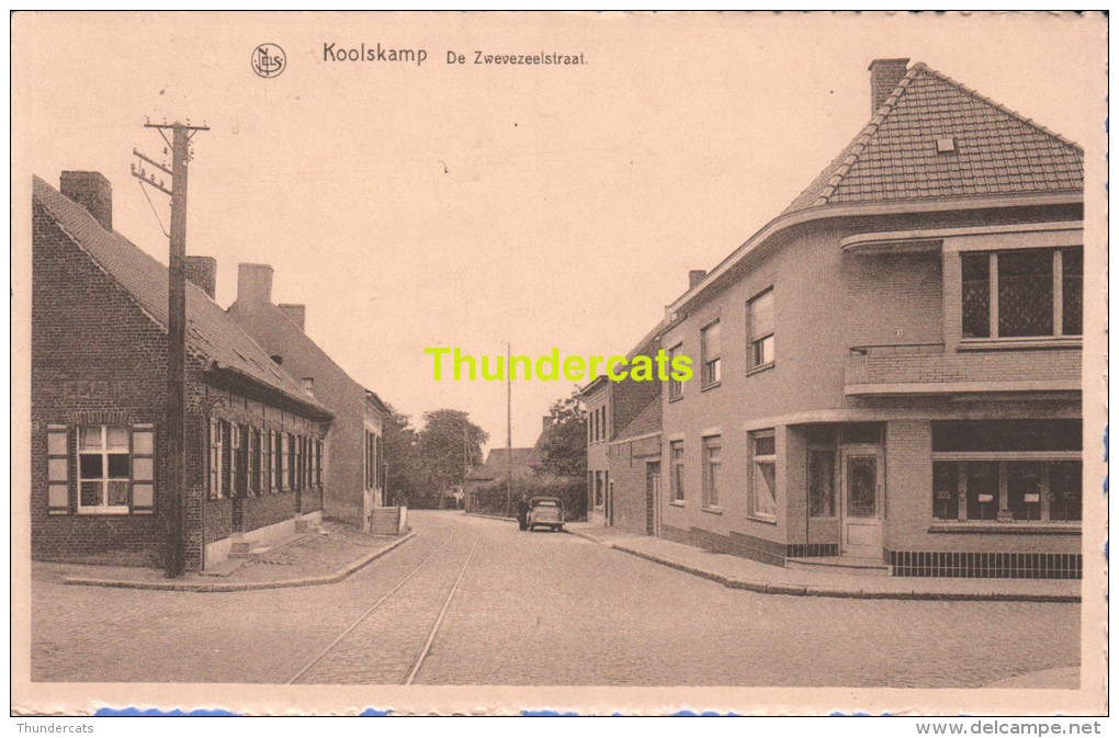 CPA  KOOLSKAMP DE ZWEVEZEELESTRAAT - Ardooie