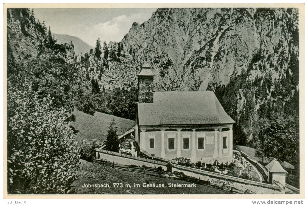 AK Steiermark 8912 Johnsbach Im Gesäuse Kirchlein Kirche Church Österreich Berg Austria Autriche Ansichtskarte Postcard - Gesäuse