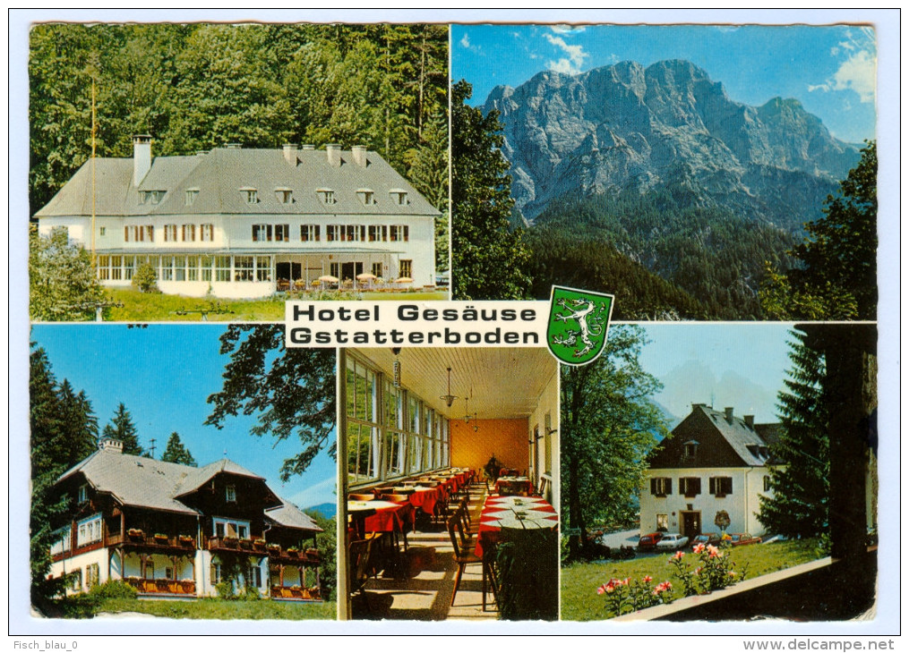 AK Steiermark 8913 Gstatterboden Weng Im Gesäuse Bei Admont Hotel Österreich B. Austria Autriche Ansichtskarte Postcard - Gesäuse