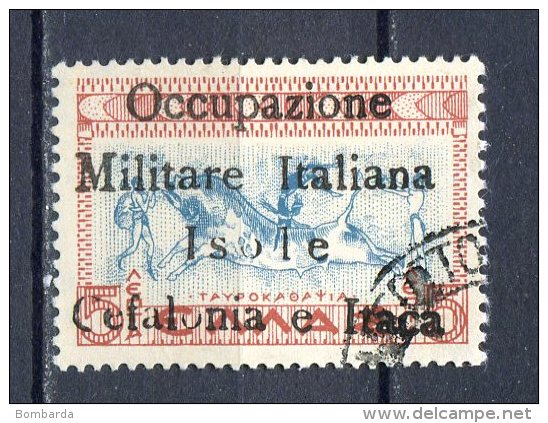 OCCUPAZIONI ITALIANE  1941 - ITACA   N°28 USED - Cefalonia & Itaca