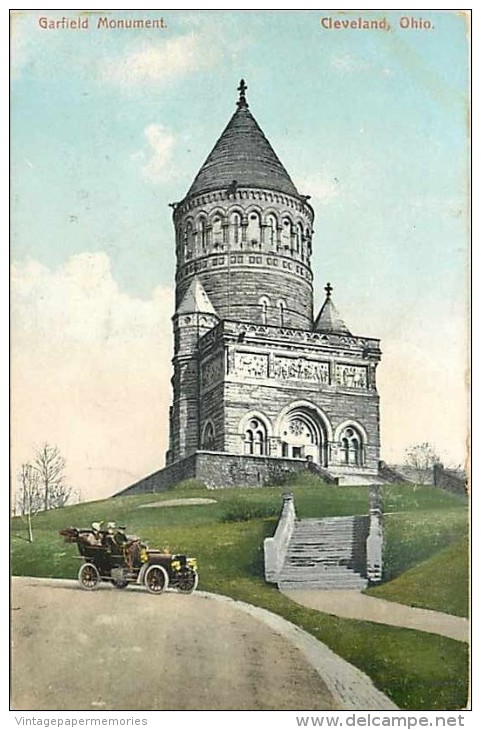235091-Ohio, Cleveland, Garfield Monument, Cleveland News Co No A 7816 - Cleveland
