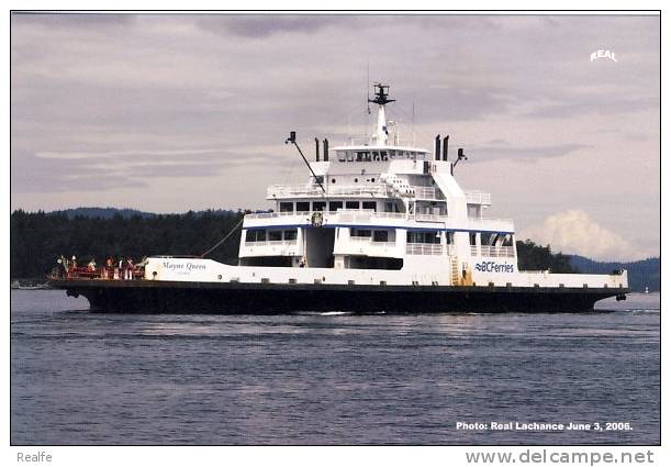 Ferry B.C. Ferries  The MAYNE QUEEN British Columbia, Canada - Fähren