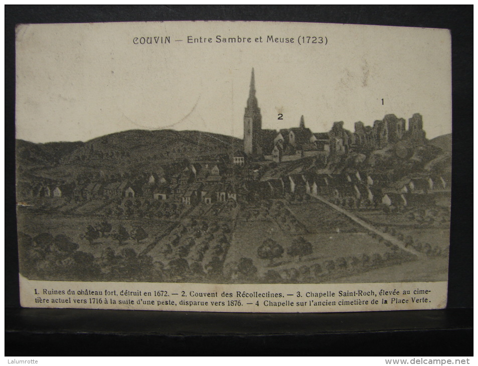 AF. CP. 182. Couvin - Entre Sambre Et Meuse. Mariembourg 1919 Wasmes 1919 - Foruna (1919)