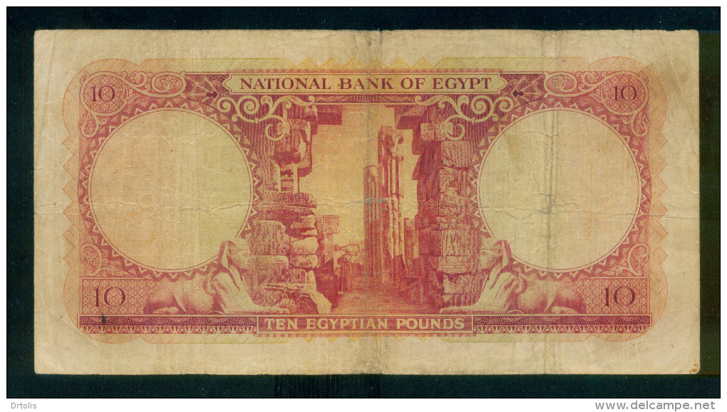 EGYPT / 10 POUNDS / P 32 / 11 APRIL1955  / NM : 20 / SIG. AHMED ZAKI SAAD - Egypte