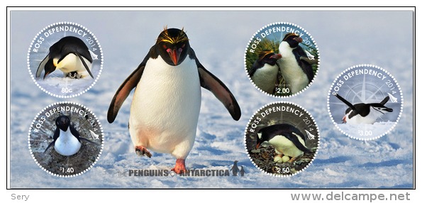 Ross Dependency 2014 MS MNH Penguins Of Antarctica Penguin - Pinguini