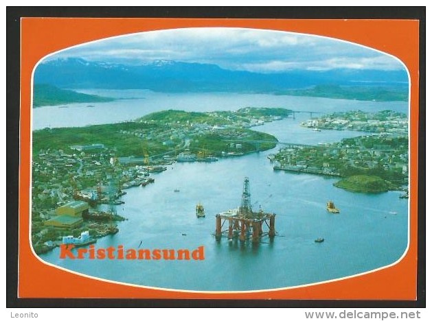 KRISTIANSUND Norway Norge Oil Platform Offshore 1992 - Norway