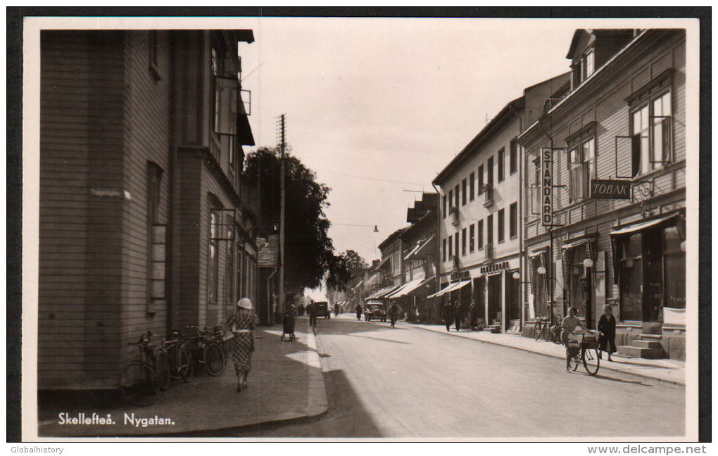 DB3300 - SKELLEFTEA - NYGATAN - STREET VIEUW WITH SHOPS - Suède