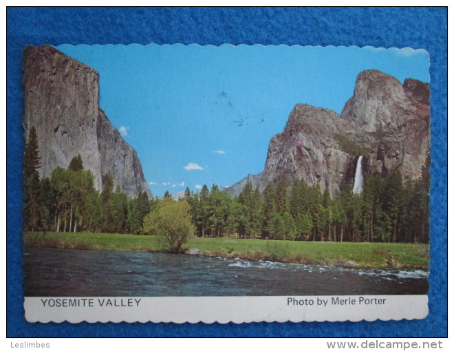 Yosemite Valley, California. Gates Of The Valley. Merle Porter - Yosemite