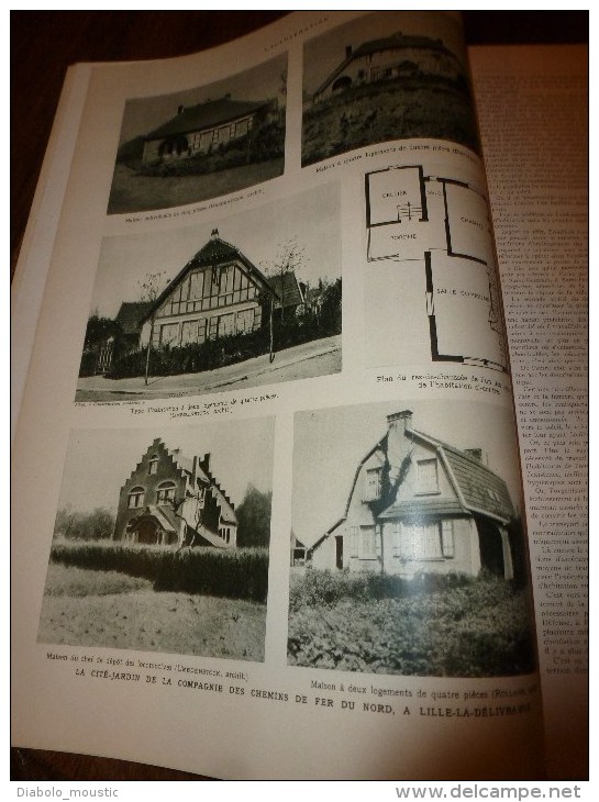 1929 :Special LA MAISON (trés important documentaire); En FRANCE et à l'ETRANGER;Nouvelles cités et Cités-Jardins..etc