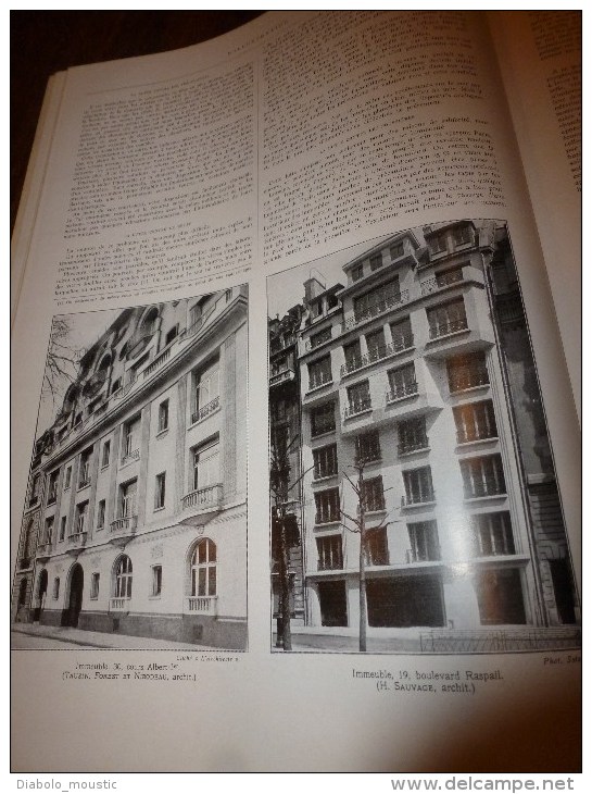 1929 :Special LA MAISON (trés important documentaire); En FRANCE et à l'ETRANGER;Nouvelles cités et Cités-Jardins..etc