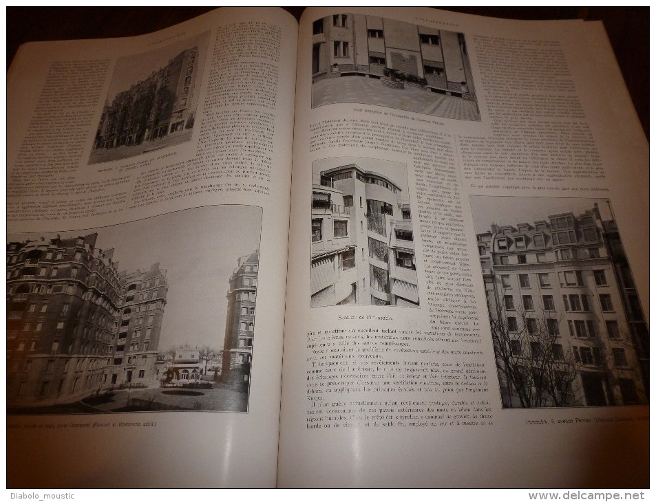 1929 :Special LA MAISON (trés important documentaire); En FRANCE et à l'ETRANGER;Nouvelles cités et Cités-Jardins..etc