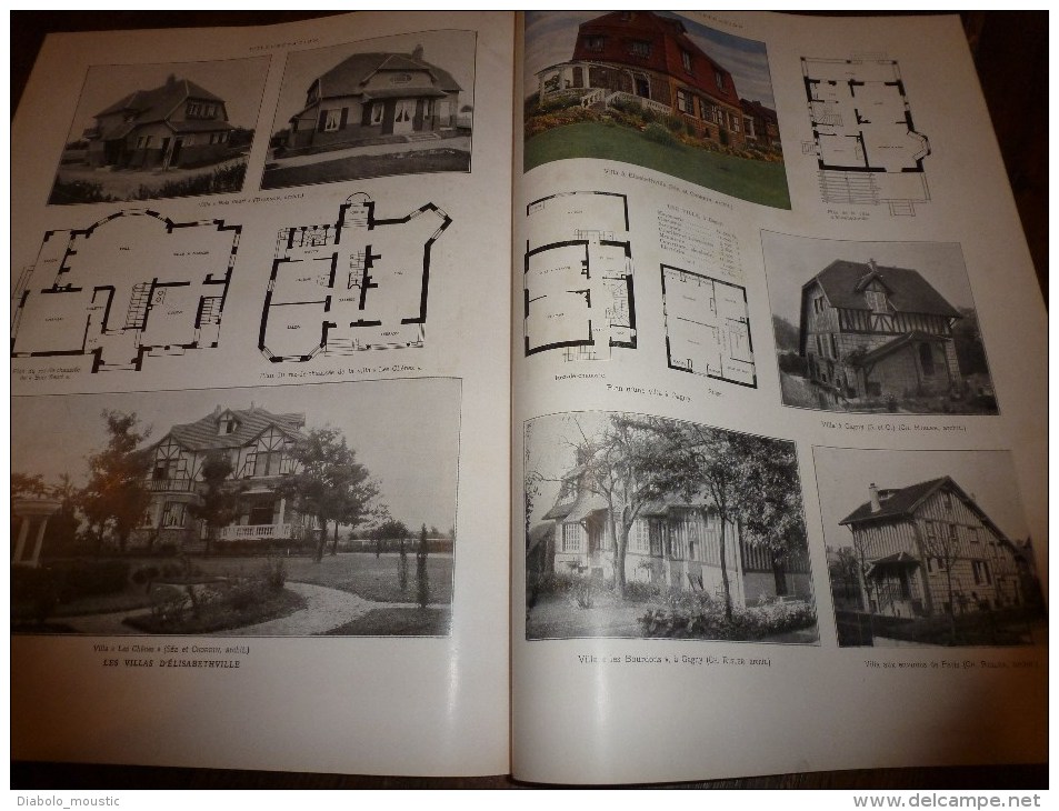 1929 :Special LA MAISON (trés important documentaire); En FRANCE et à l'ETRANGER;Nouvelles cités et Cités-Jardins..etc