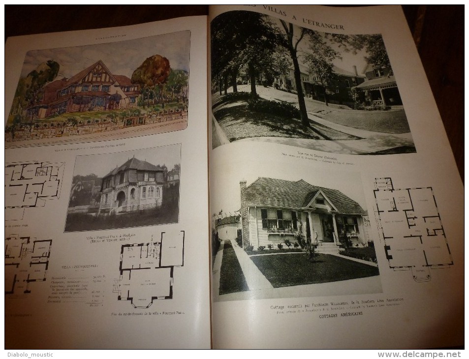 1929 :Special LA MAISON (trés important documentaire); En FRANCE et à l'ETRANGER;Nouvelles cités et Cités-Jardins..etc