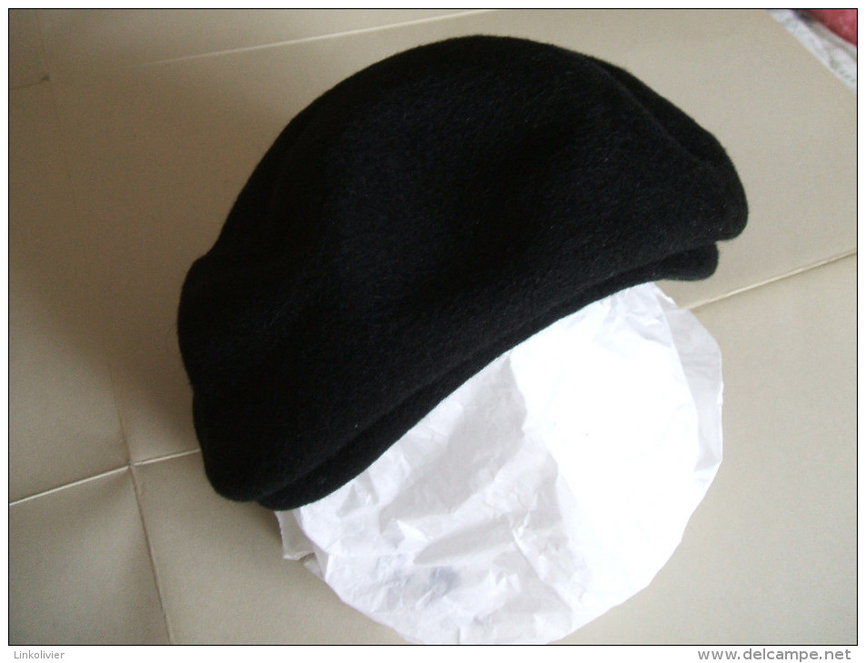 BERET Noir Pour Femme HOSSEGOR - Coiffes, Chapeaux, Bonnets