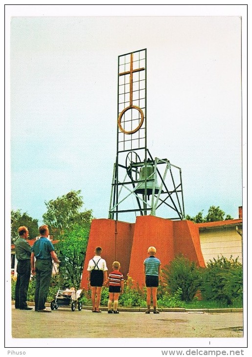 D4940    FRIEDLAND : Grenzdurchgangslager Friedland- Die Friedland-Glocke - Goettingen