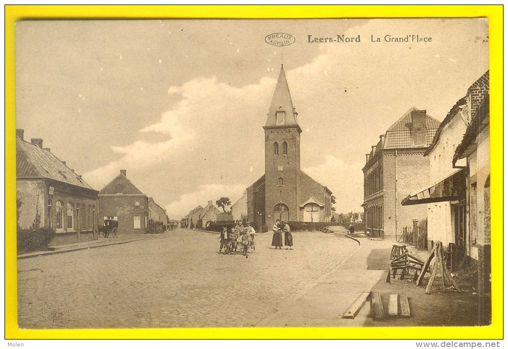 LEERS-NORD : LA GRAND PLACE = ESTAIMPUIS STEENPUT  Pour Gerard Delarne Bizet  Z298 - Estaimpuis