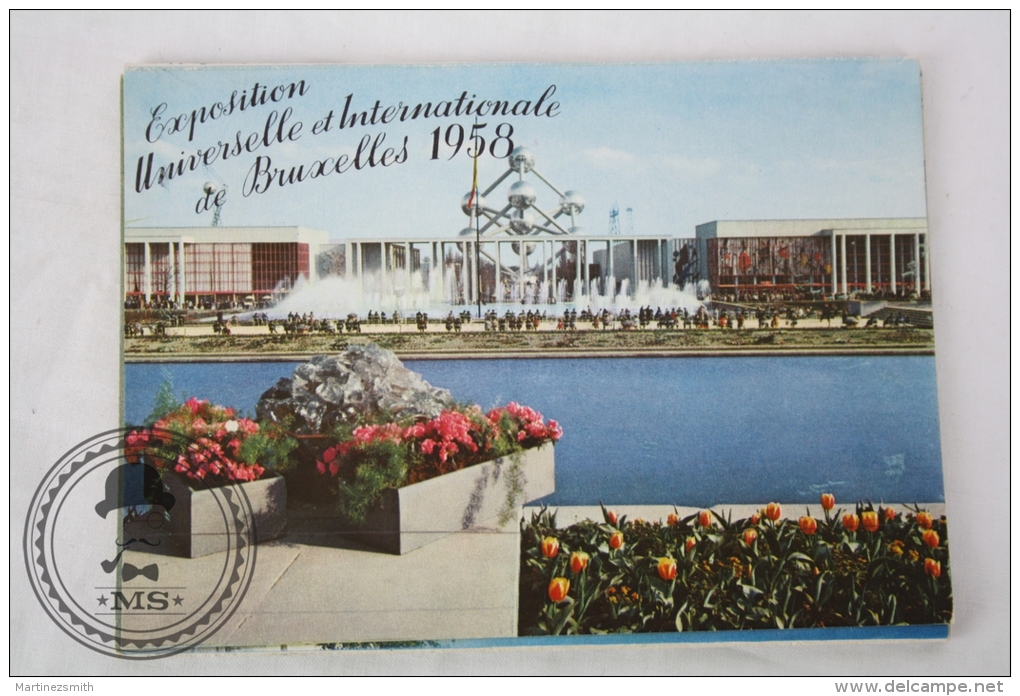 Belgium  Postcard Album/ Folder - Bruxelles/ Brussels Exposition Universelle Et Internationale 1958 - Exposiciones Universales