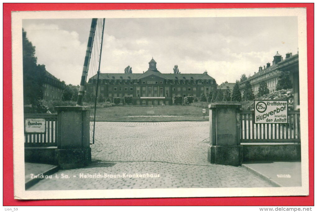 159261 /  Zwickau - Heinrich Braun-Krankenhaus , Hospital , Germany Allemagne Deutschland Germania - Zwickau