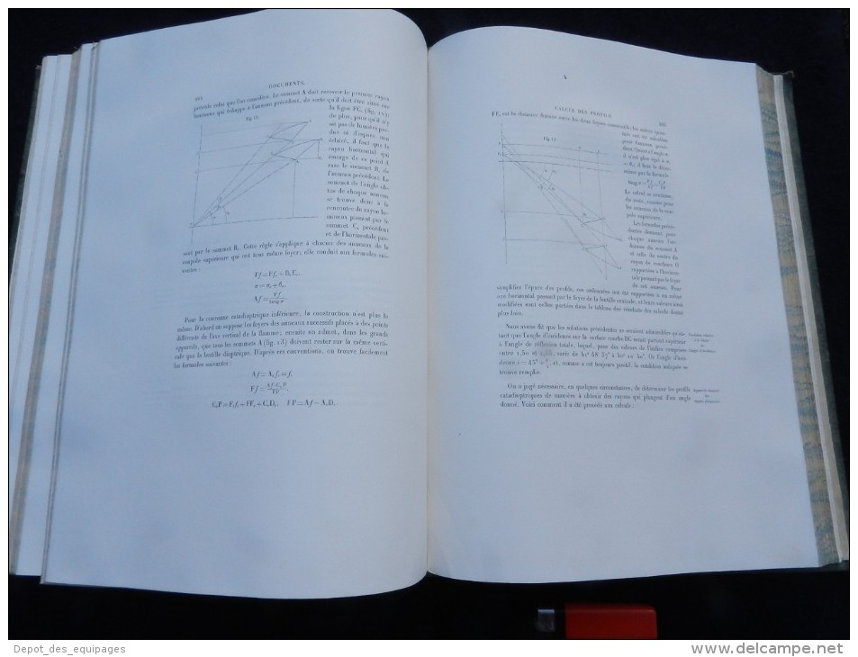 SUPERBE RARE LIVRE : ECLAIRAGE & BALISAGE des COTES de FRANCE - EDITION 1864 ........