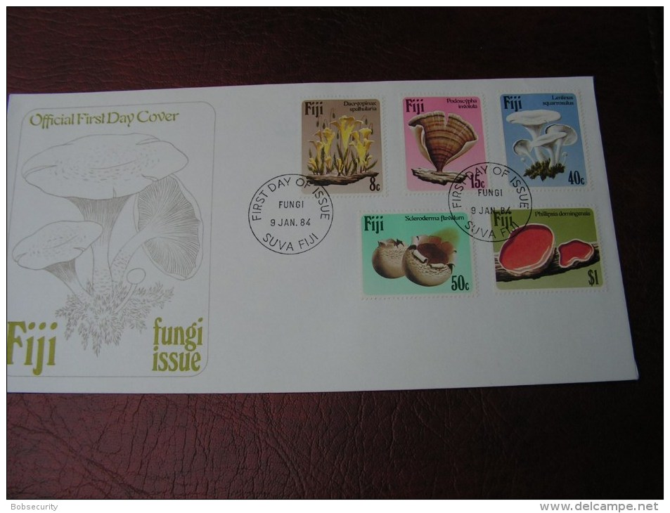 == Fiji Pilze FDC 1984 - Pilze