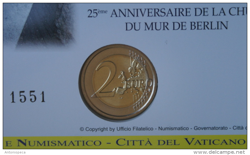 VATICANO 2014 -  PHILATELIC AND NUMISMATIC ENVELOPE - Collections