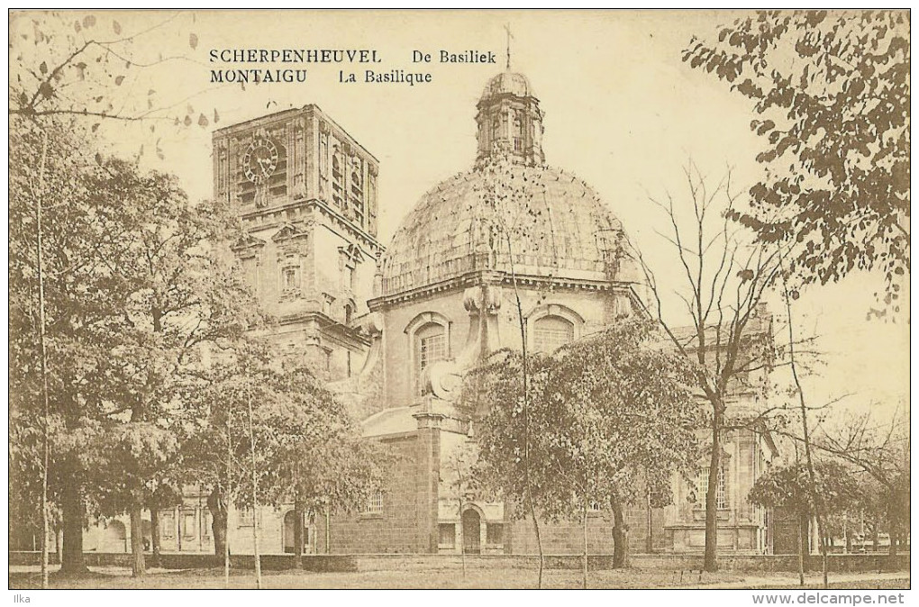 Scherpenheuvel/Montaigu - 6 X Basiliek En Omgeving - 6 X Basilique Et De L´environnement - 6 X Basilica And Environment. - Scherpenheuvel-Zichem