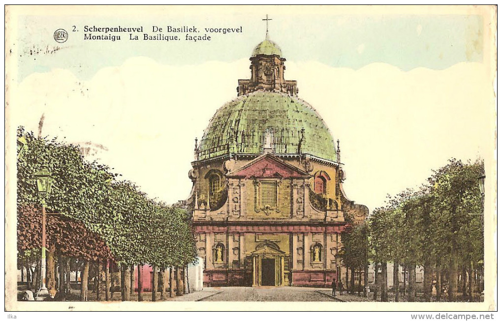 Scherpenheuvel/Montaigu - 6 X Basiliek En Omgeving - 6 X Basilique Et De L´environnement - 6 X Basilica And Environment. - Scherpenheuvel-Zichem