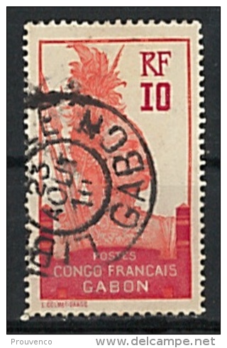 GABON GABUN  1910    N° 37  BEAU CACHET     TB - Usados