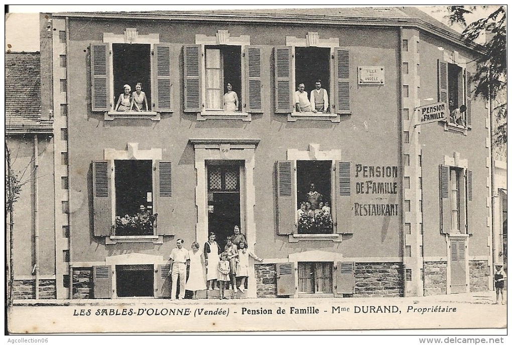 PENSION DE FAMILLE DURAND - Sables D'Olonne