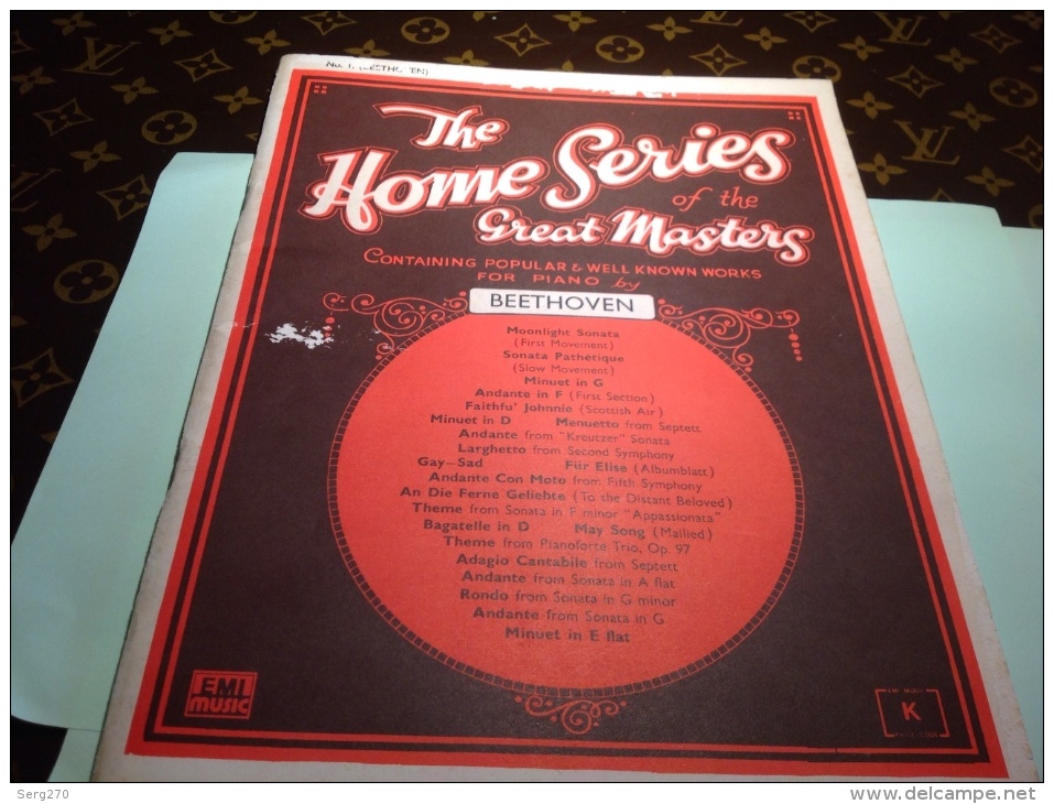 Beethoven The Home Séries Of The Great Master - Musique
