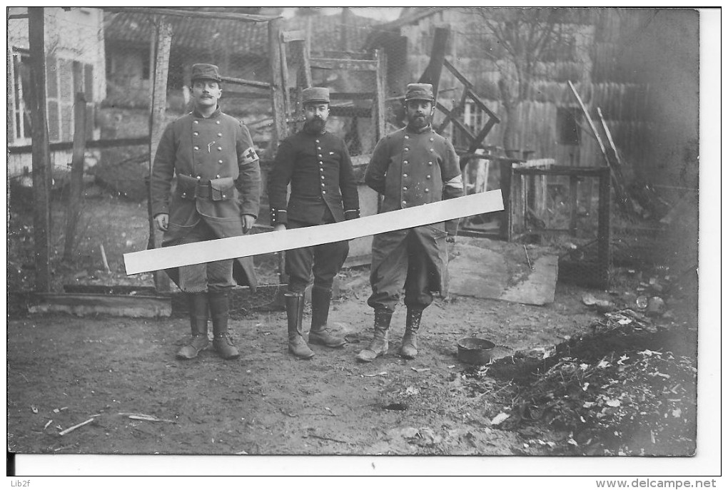 20/12/1914 Meuse Argonne Médecins Et Infirmiers Du 272ème R.I 1 Carte Photo 1914-1918 14-18 Ww1 Wk1 WWI - Guerre, Militaire