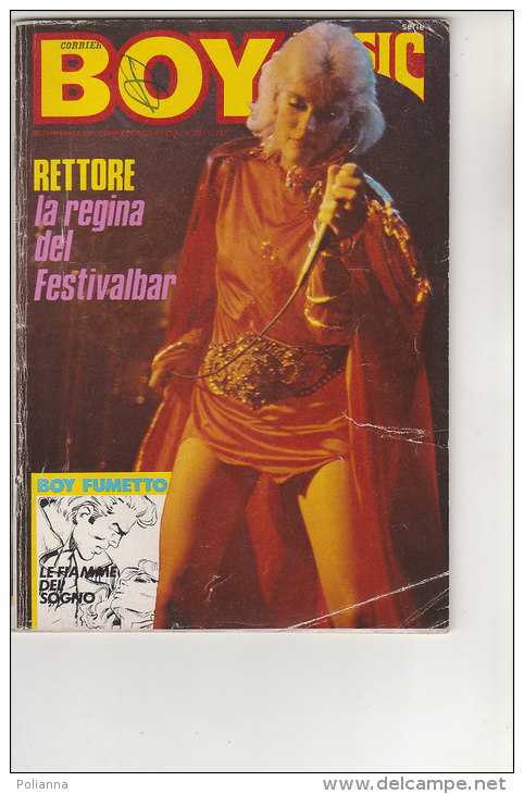 RA#46#13 RIVISTA CORRIERE BOY MUSIC N.30/1981 - RICCHI E POVERI/PATRIZIA PELLEGRINO/NANNI MORETTI/DONATELLA RETTORE - Musique
