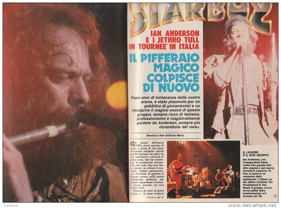 RA#46#17 CORRIERE BOY MUSIC N.21/1982-LORETTA GOGGI/NADA/MILK &amp; COFFEE/FRANCO DANI/IAN ANDERSON JETHRO TULL/DIANE KE - Musica