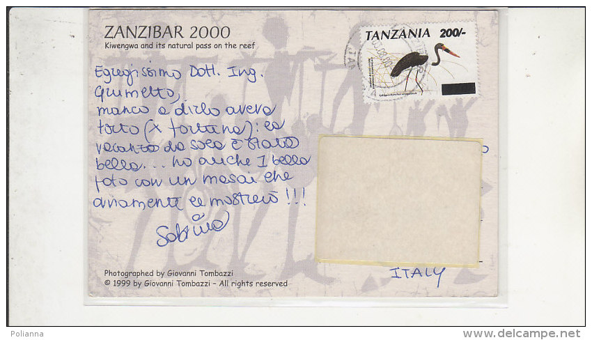 PO9529C# TANZANIA - ZANZIBAR   VG 2000 - Tanzania