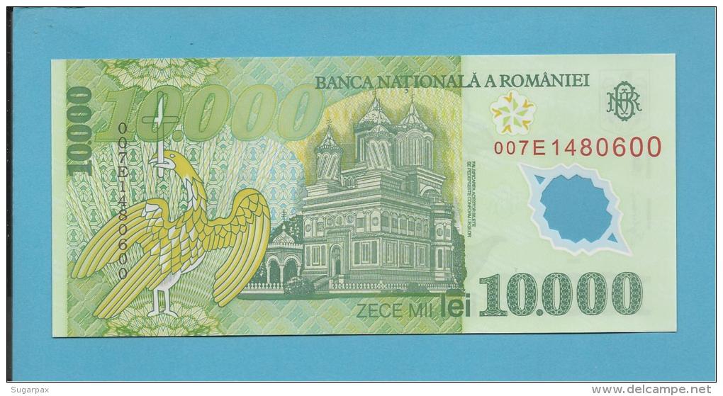 ROMANIA - 10.000 LEI - 2000 - P 112 - UNC. - GEORGE ENESCU - POLYMER PLASTIC - ROMÉNIA ROMANIEI - Romania