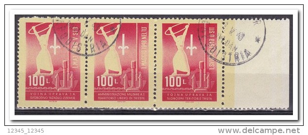 Triest Zone B 1948, Gestempeld USED, Labor Day - Mint/hinged