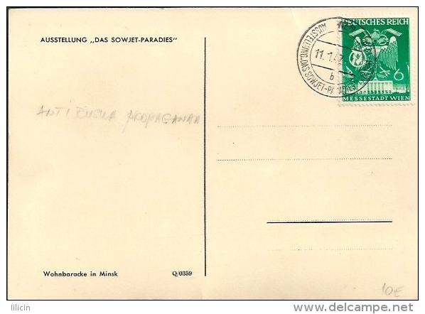 Postcard RA002039 - Belarus "Wohnbaracke In Minsk" - Weißrussland