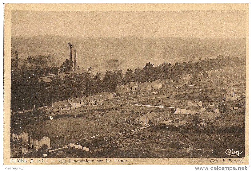 CPA-1935-47-FUMEL-VUE PANORAMIQUE Sur Les USINES-BE - Fumel