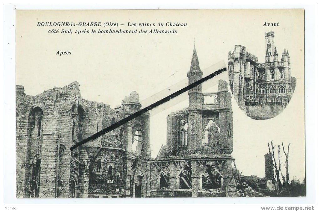 Lot de 60  CPA -  Château de l´Oise