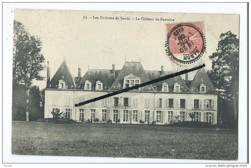 Lot de 60  CPA -  Château de l´Oise