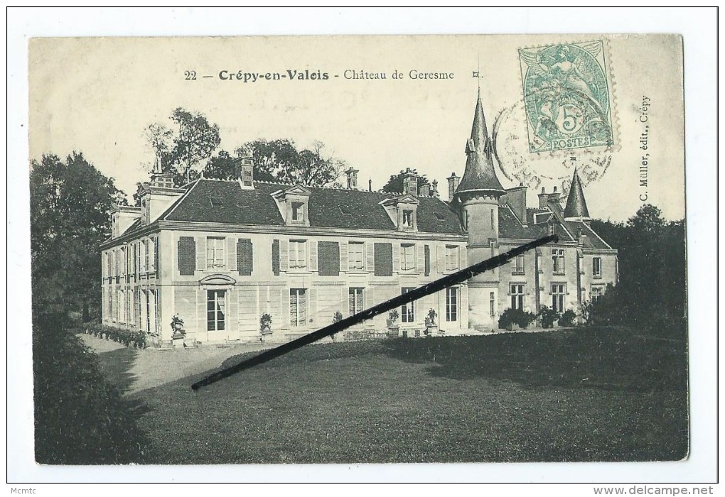 Lot de 60  CPA -  Château de l´Oise