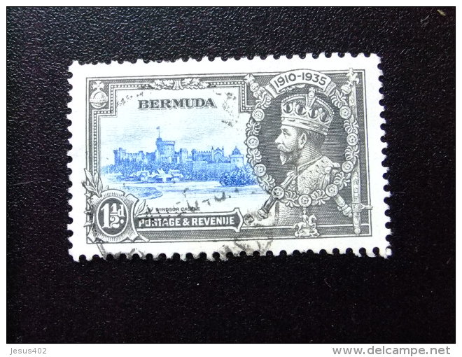 BERMUDA - BERMUDES - JUBILÉ DE GEORGE V - 1935 - Yvert N&ordm; 89 &ordm; FU - Bermudas