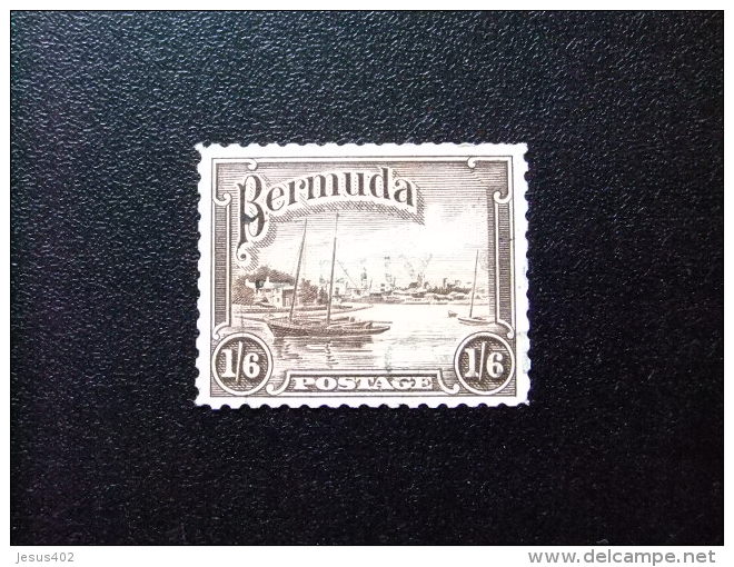 BERMUDA - BERMUDES - PORT HAMILTON - 1936 - Yvert N&ordm; 100 &ordm; FU - Bermudas