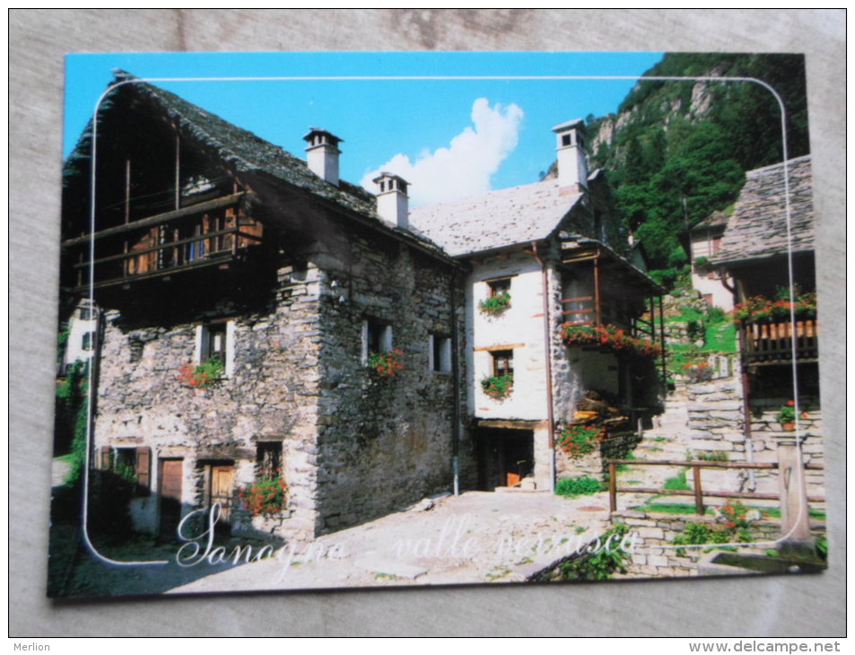 CH  Suisse Switzerland    -TICINO  - Val Verzasca - 6611  SONOGNO     D123122 - Sonogno