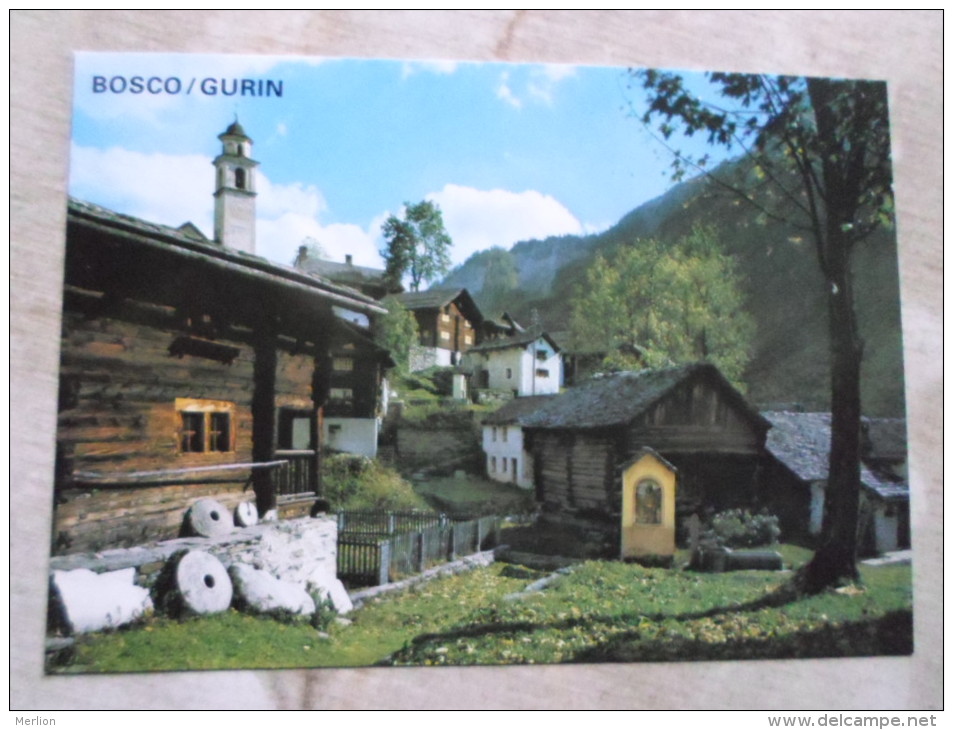 CH  Suisse Switzerland   6671 BOSCO GURIN   -Ticino  -    D123145 - Bosco/Gurin