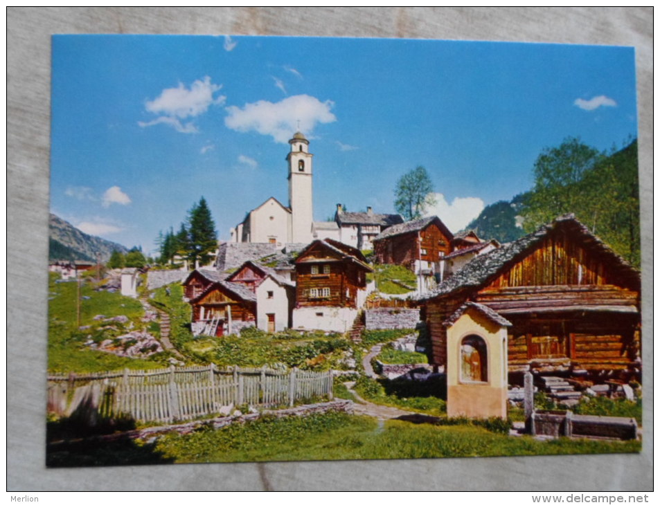 CH  Suisse Switzerland   6671 BOSCO GURIN   -Ticino  -    D123146 - Bosco/Gurin