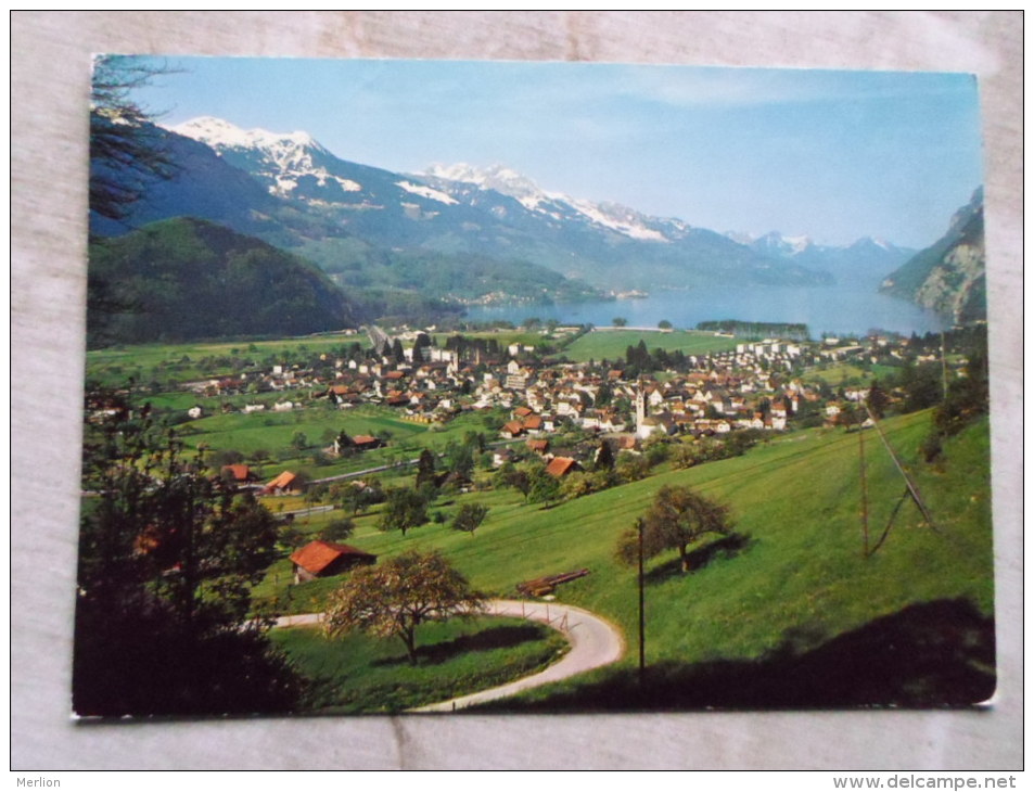 CH  Suisse Switzerland   SG  --Walenstadt  --Walensee     D123149 - Walenstadt