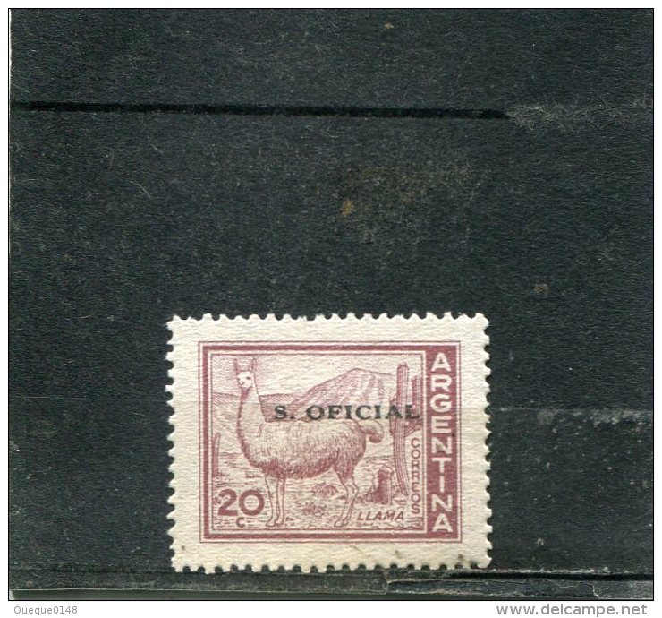 ARGENTINA. 1962. SCOTT O114. OVERPRINTED IN BLACK - Service