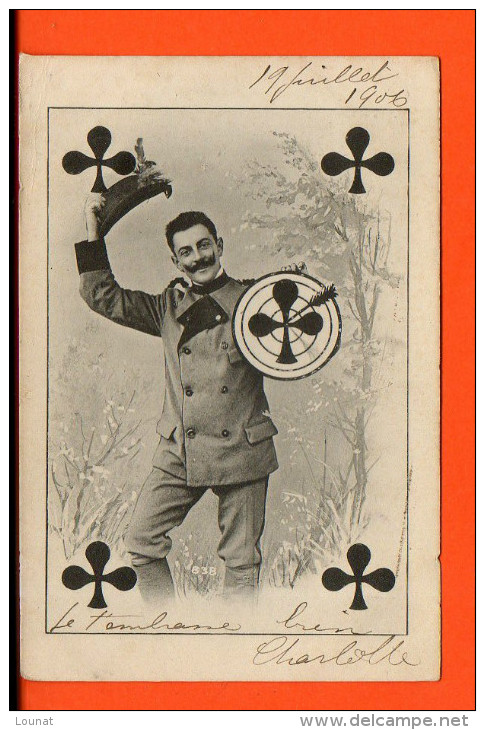 Cartes à Jouer - Trèfle - Année 1906 - Cartes à Jouer