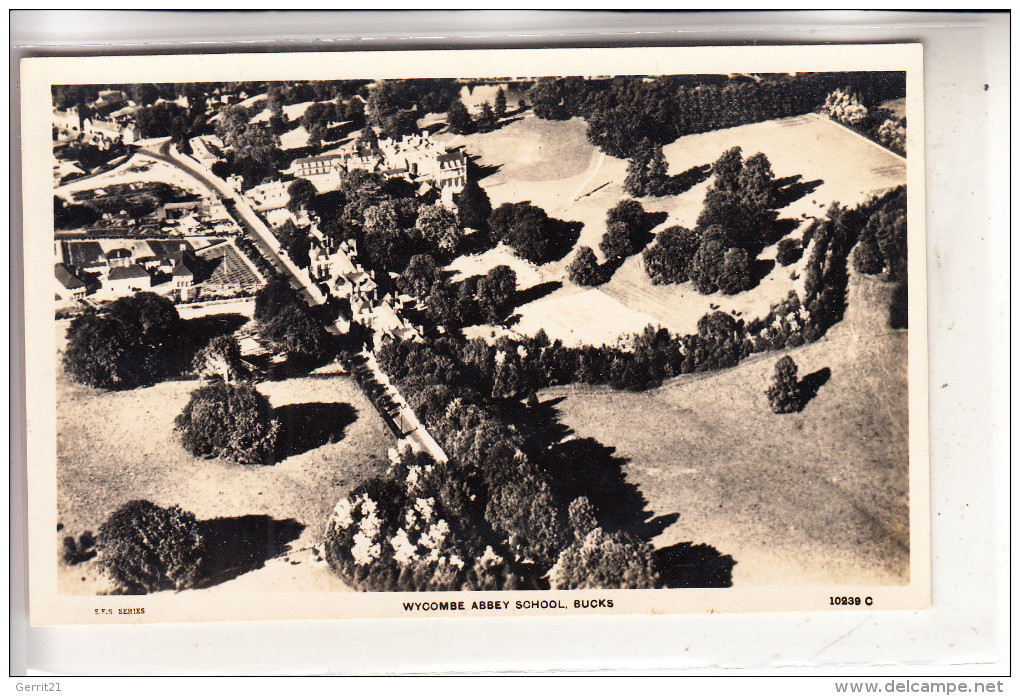 UK - ENGLAND - BUCKINGHAMSHIRE, WYCOMBE Abbey School, Air View - Buckinghamshire